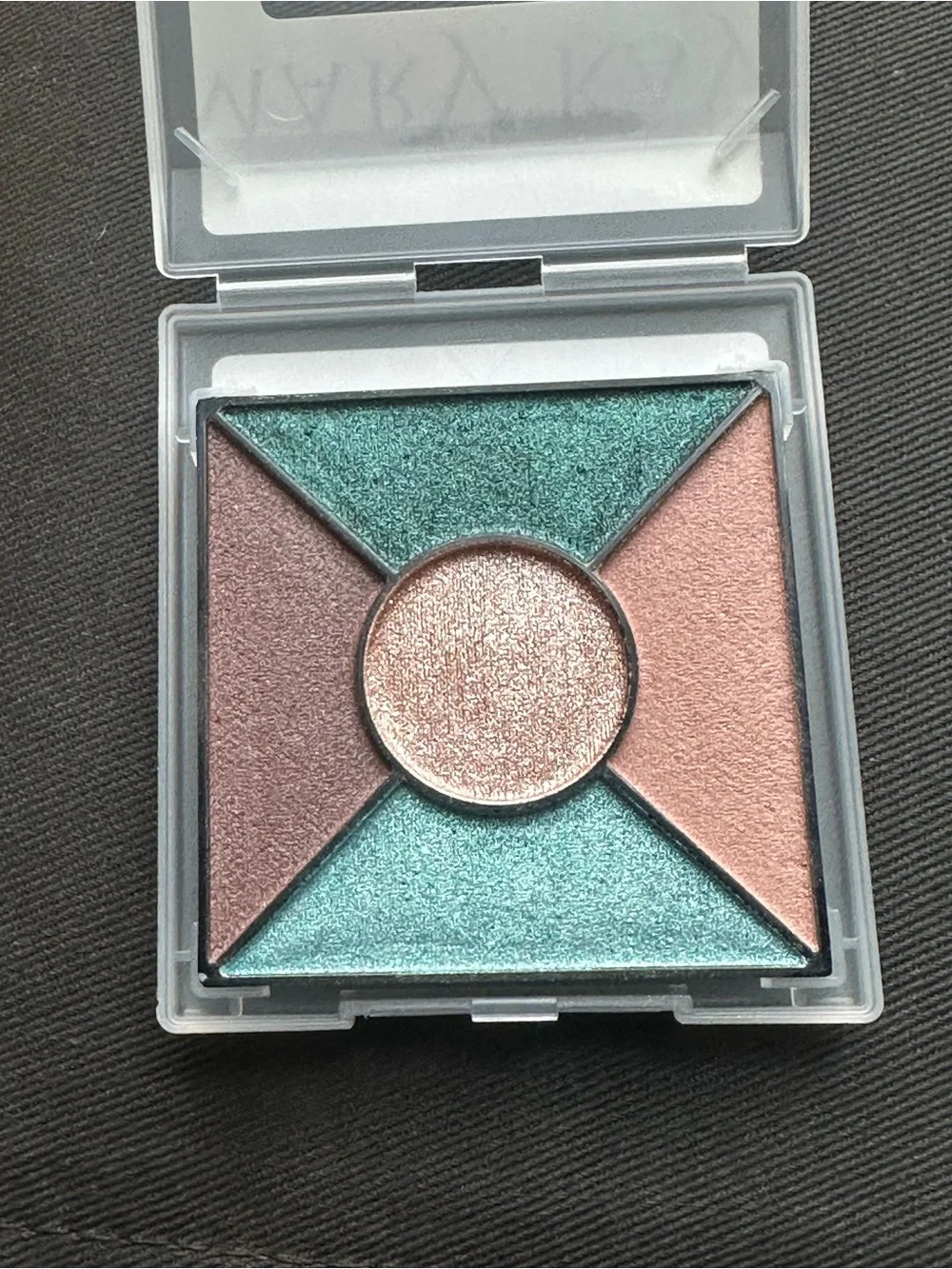 Mary Kay Emerald Noir - Green Teal & Copper Eyeshadow Quad Limites Edition gold